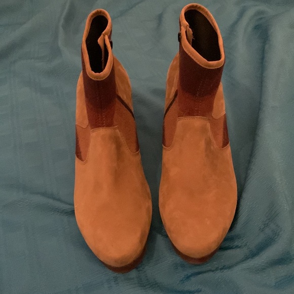 BRAND NEW Arche Larizy Leather Wedge Ankle Boot - Picture 9 of 14